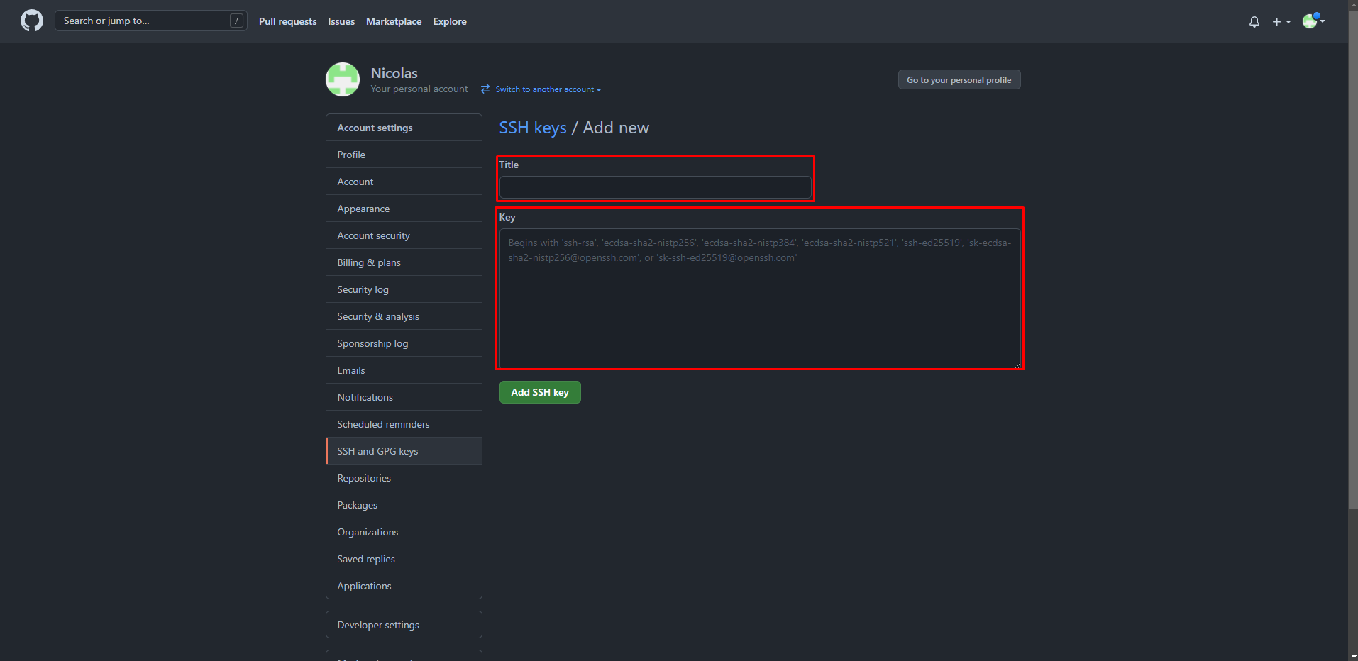 Configurar ssh para github baneador.io Configurar ssh para github baneador.io
